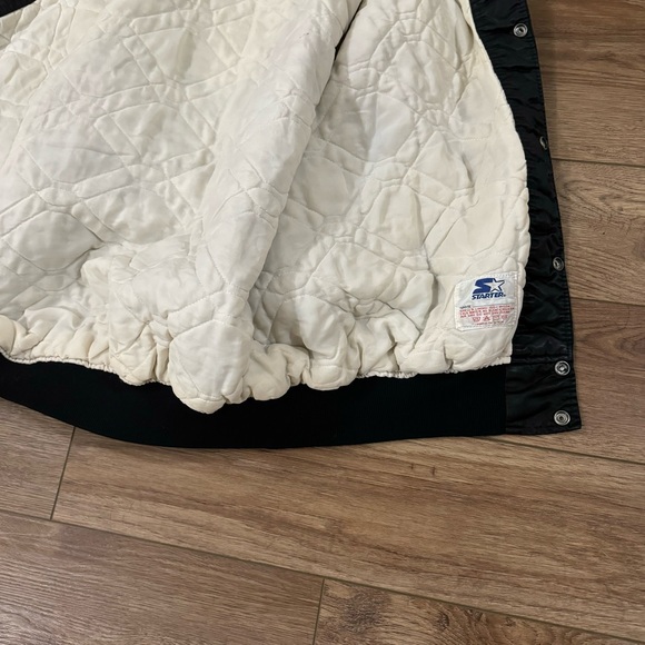 Vintage 80s Raiders Starter Bomber Jacket XL - Picture 8 of 15